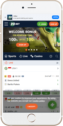 Brilliant Gaming at the 20Bet Mobile Casino