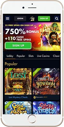 Brilliant Gaming at the 21 Dukes Mobile Casino