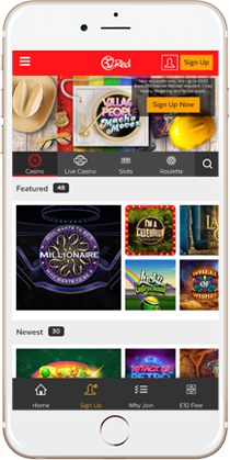 32Red Casino on Mobile