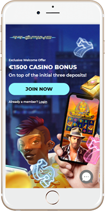 77Spins Casino on Mobile