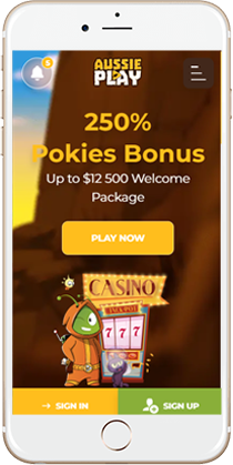 Aussie Play Casino on Mobile