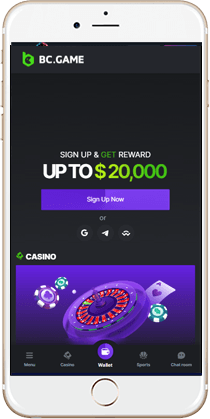 100% Secure Gaming at BC.Game Mobile Casino