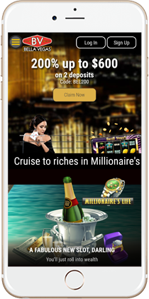 Bella Vegas Casino on Mobile