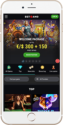 BetAmo Casino on Mobile