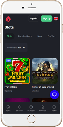 Brilliant Gaming at the BetandPlay Mobile Casino
