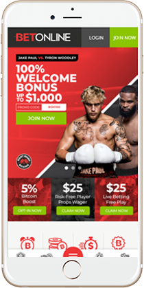 BetOnline Casino on Mobile