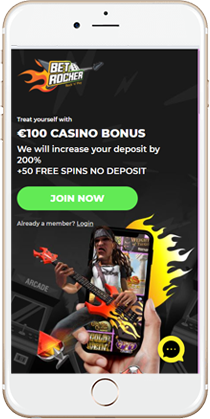 Betrocker Casino on Mobile