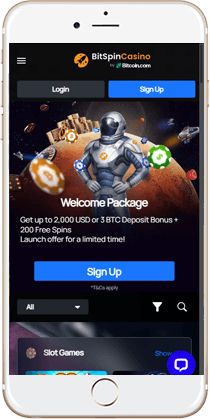 100% Secure Gaming at the Mobile Version of BitSpin Casino