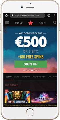 Bitstarz Mobile Casino Lobby