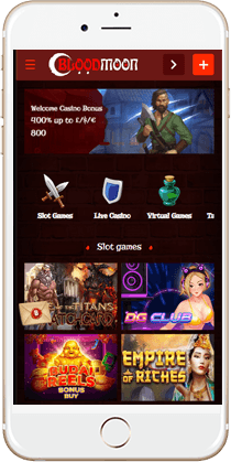 Brilliant Gaming at Blood Moon Mobile Casino