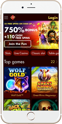 Box24 Casino on Mobile