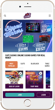 Cafe Casino on Mobile