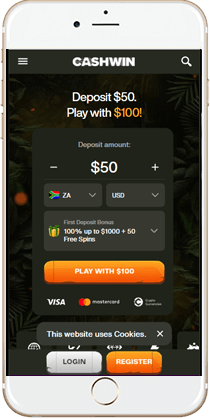 Brilliant Gaming at the CashWin Mobile Casino