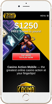 Casino Action Mobile Casino Lobby