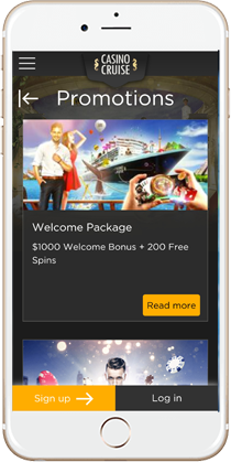 Casino Cruise on Mobile
