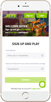 100% Secure Gaming at the Jefe Mobile Casino