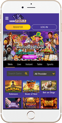 Brilliant Gaming at Casino Purple Mobile Casino