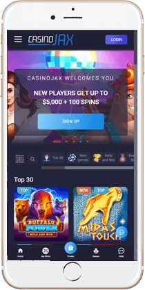 Brilliant Gaming at the Casino JAX Mobile Casino