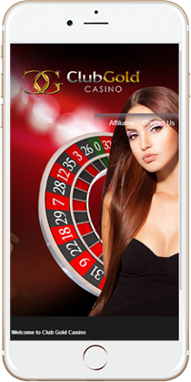Club Gold Casino on Mobile