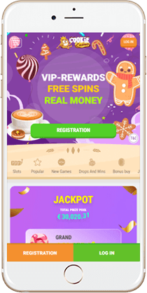 Brilliant Gaming at the Cookie Mobile Casino