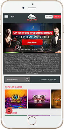 Brilliant Gaming at the Dream Jackpot Mobile Casino