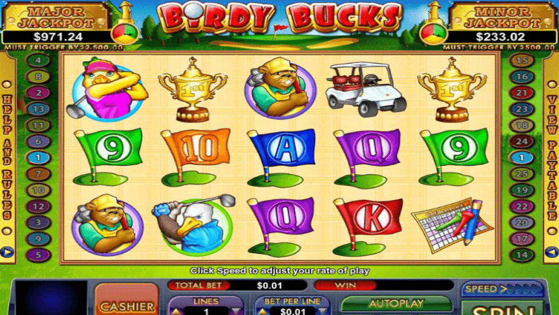 Birdy Bucks Game Play