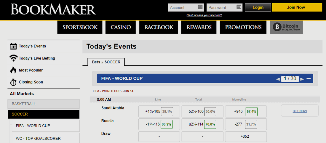 Bookmaker