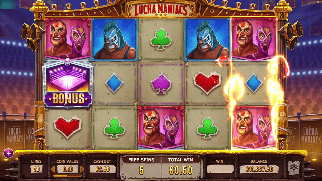 Lucha Maniacs Game Play