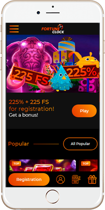 Fortune Clock Casino on Mobile