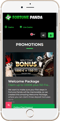 100% Secure Gaming at the Mobile Version of FortunePanda Casino