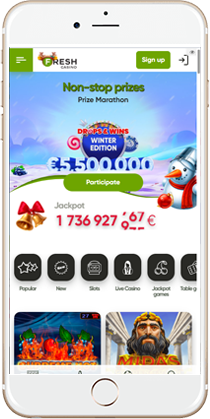 Fresh Casino on Mobile
