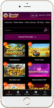 Brilliant Gaming at the Funclub Mobile Casino