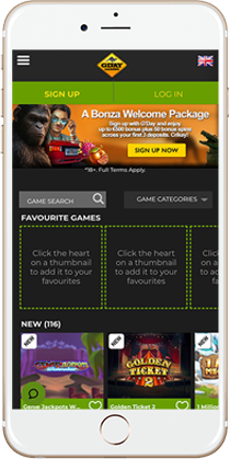 GDay Casino on Mobile