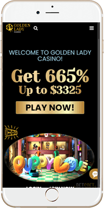 Brilliant Gaming at the Golden Lady Mobile Casino