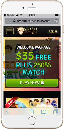 Instant Play Grand Fortune Online Casino Instant Play Grand Fortune Online Casino