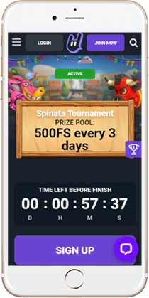iLucki Casino on Mobile