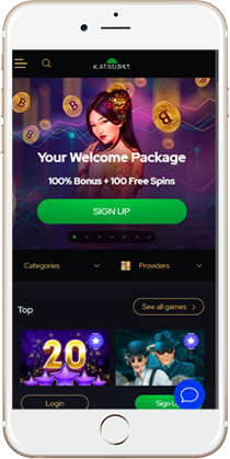 Katsubet Casino on Mobile