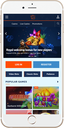 Loyal Casino on Mobile