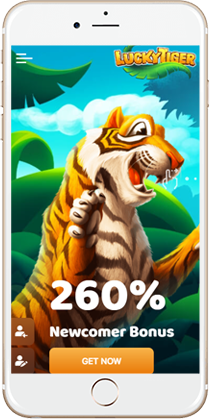 Lucky Tiger Casino on Mobile