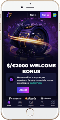 100% Secure Gaming at the Mobile Version of Lucky7even Casino