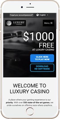Luxury Casino on Mobile