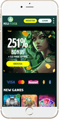 100% Secure Gaming at the Mobile Version of Mega Medusa Casino