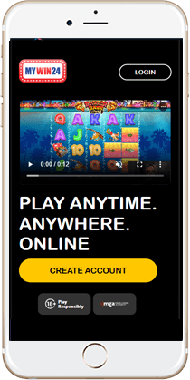 Gaming at MyWin24 Mobile Casino