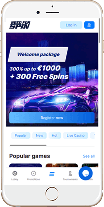 100% Secure Gaming at the Need for Spin Mobile Casino