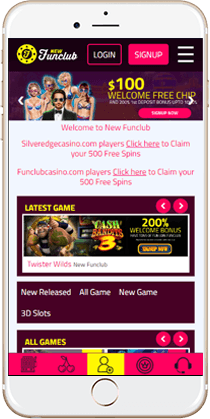 Brilliant Gaming at the New Funclub Mobile Casino