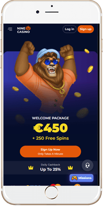 Brilliant Gaming at the Nine Casino Mobile Platform