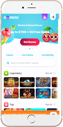 Brilliant Gaming at the Nomini Mobile Casino