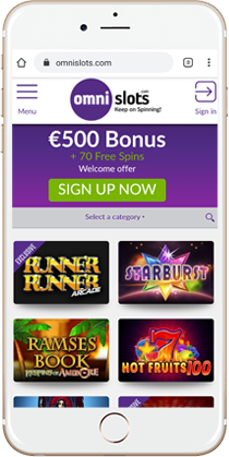 Omni Slots Casino on Mobile