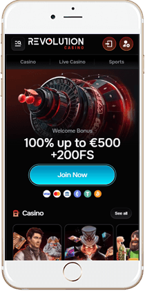 Brilliant Gaming at the Revolution Mobile Casino