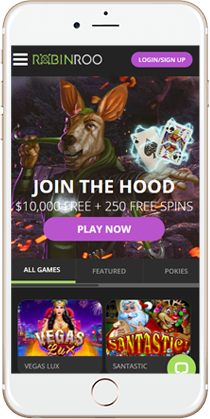 Robin Roo Casino on Mobile